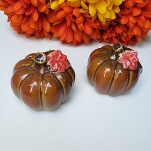 Pumpkin salt & pepper shakers